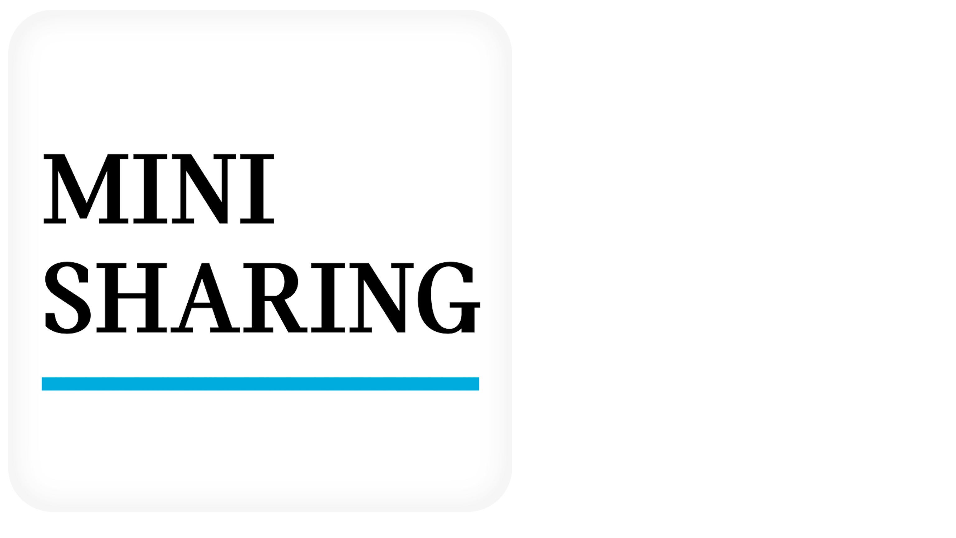 MINI Sharing – MINI Sharing App – Sharing Logo MINI Sharing – MINI Sharing App – Sharing Logo